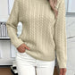 Twisted Cable Crewneck Jumper