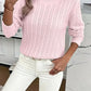 Twisted Cable Crewneck Jumper