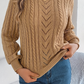 Chevron Cable Crewneck Jumper
