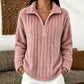 Ribbed Fleece Half-Zip