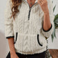 Textured Fleece Half-Zip
