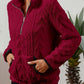 Textured Fleece Half-Zip