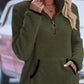 Plush Fleece Half-Zip Pullover