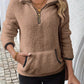 Plush Fleece Half-Zip Pullover
