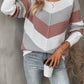 Chevron Colour Block Jumper