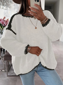 Chunky Boat Neck Jumper