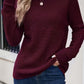 Mixed Rib Side Slit Jumper
