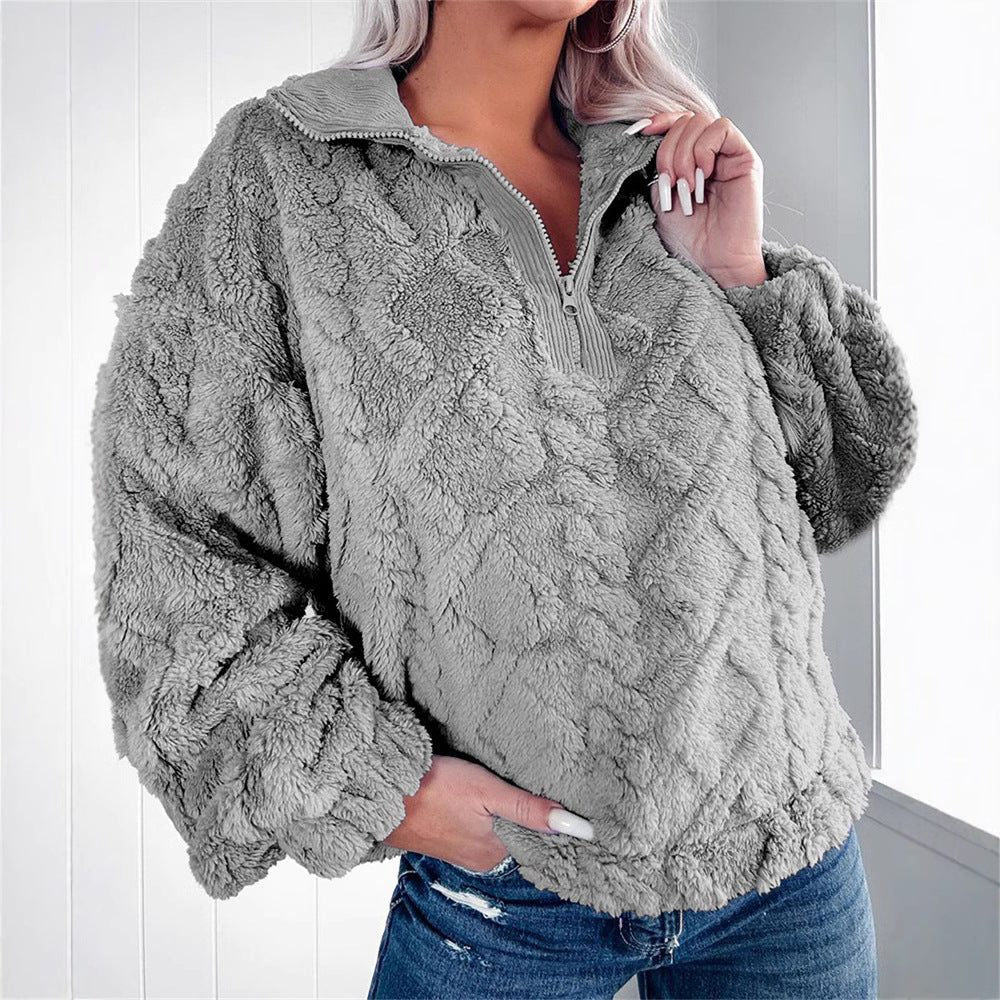 Plush Fleece Quarter-Zip