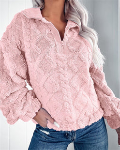 Plush Fleece Quarter-Zip