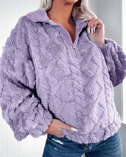 Plush Fleece Quarter-Zip