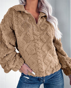 Plush Fleece Quarter-Zip