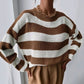 Two-Tone Stripe Jumper
