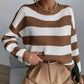 Two-Tone Stripe Jumper