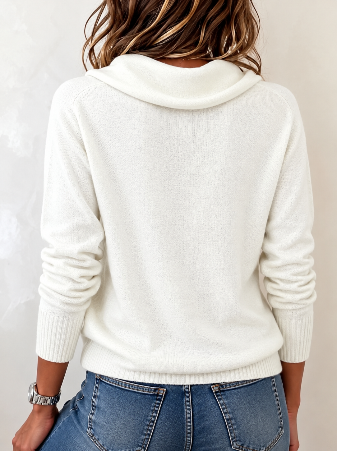 Soft Cowl Neck Jumper