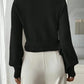 Cropped Wrap Tie Jumper