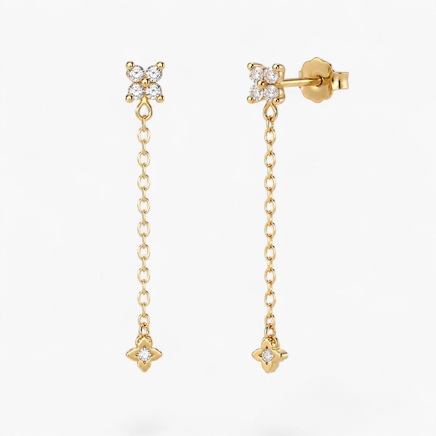 Naviiz Earrings Naviiz Gold  Gold