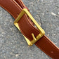 Shoulder Bag Faux Leather with Built-In Pouch and Magnetic Closure