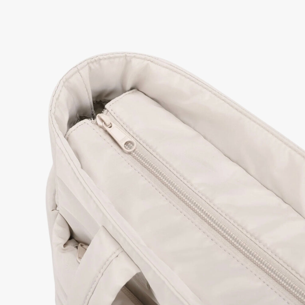 Tote Bag Nylon Ultra Lightweight with Zip and Interior Pockets