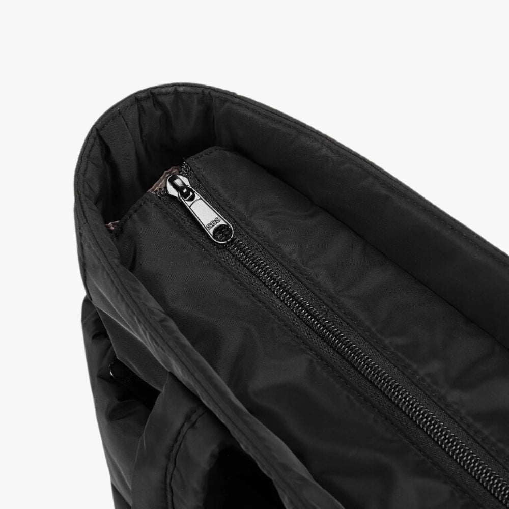 Tote Bag Nylon Ultra Lightweight with Zip and Interior Pockets