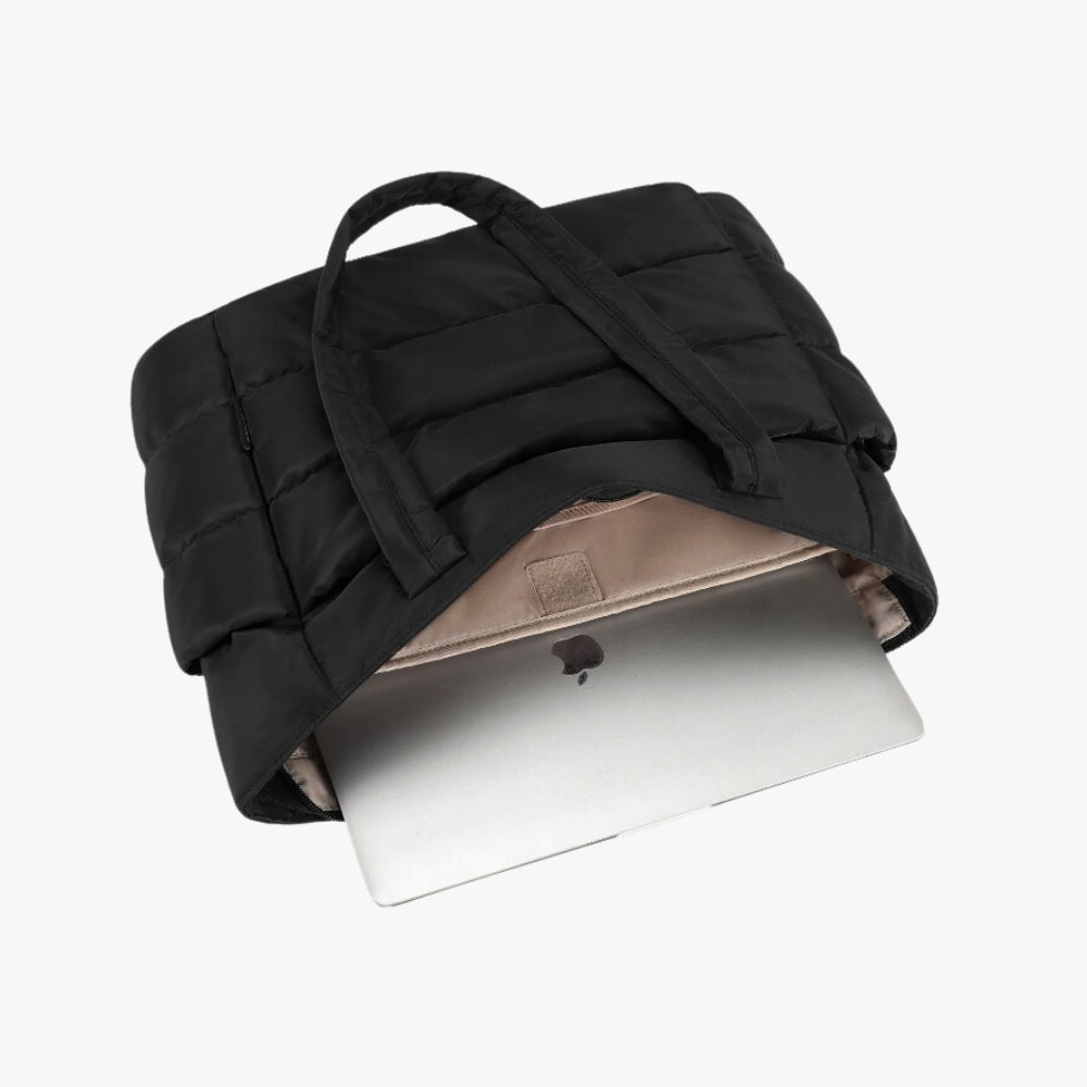 Tote Bag Nylon Ultra Lightweight with Zip and Interior Pockets
