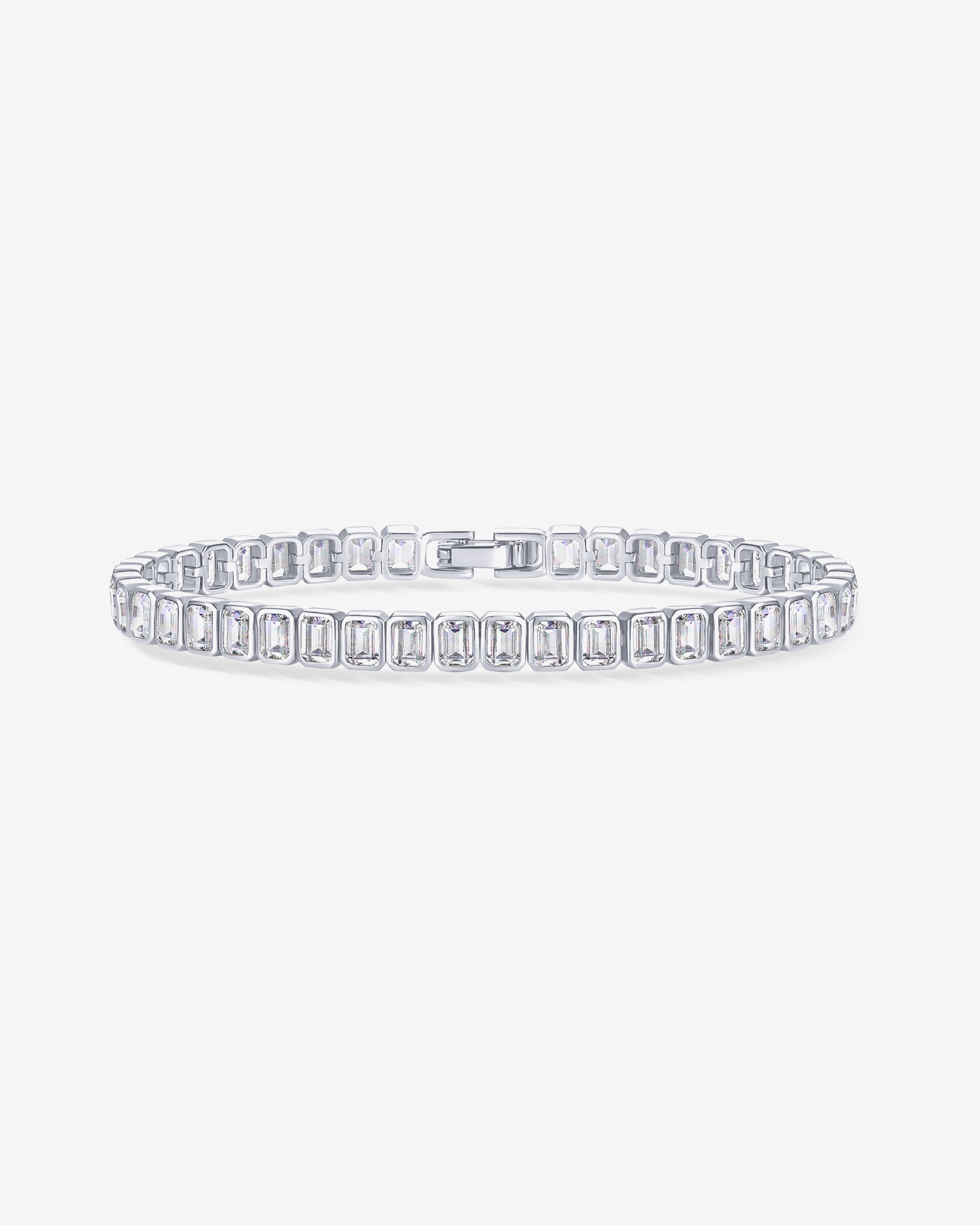Jewlari Bracelet Naviiz White Gold 6.5 Inches White Gold / 6.5 Inches
