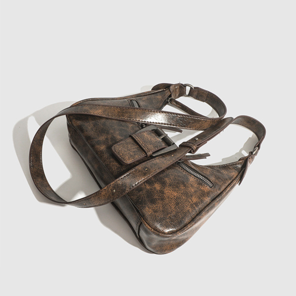 Crossbody Bag Faux Leather with Removable Strap and Handle