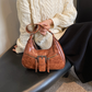 Crossbody Bag Faux Leather with Removable Strap and Handle