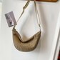 Belt Bag Corduroy with Adjustable Strap and Interior Pockets