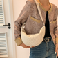 Belt Bag Corduroy with Adjustable Strap and Interior Pockets