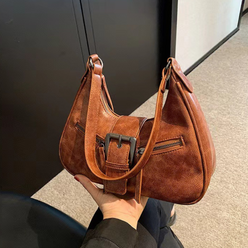 Crossbody Bag Faux Leather with Removable Strap and Handle