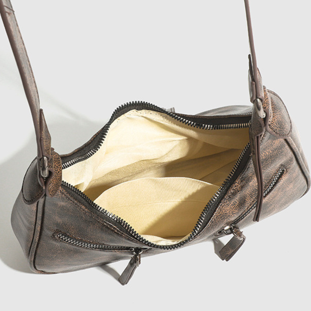 Crossbody Bag Faux Leather with Removable Strap and Handle