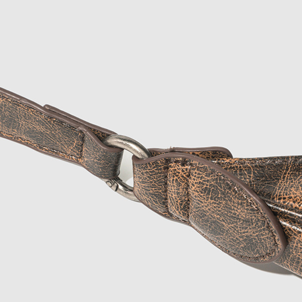 Crossbody Bag Faux Leather with Removable Strap and Handle