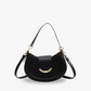 Crossbody Bag Faux Leather with Top Handle and Removable Strap