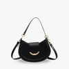 Crossbody Bag Faux Leather with Top Handle and Removable Strap