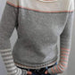 Contrast Shoulder Fine Knit Jumper