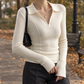 Fitted Polo Collar Jumper