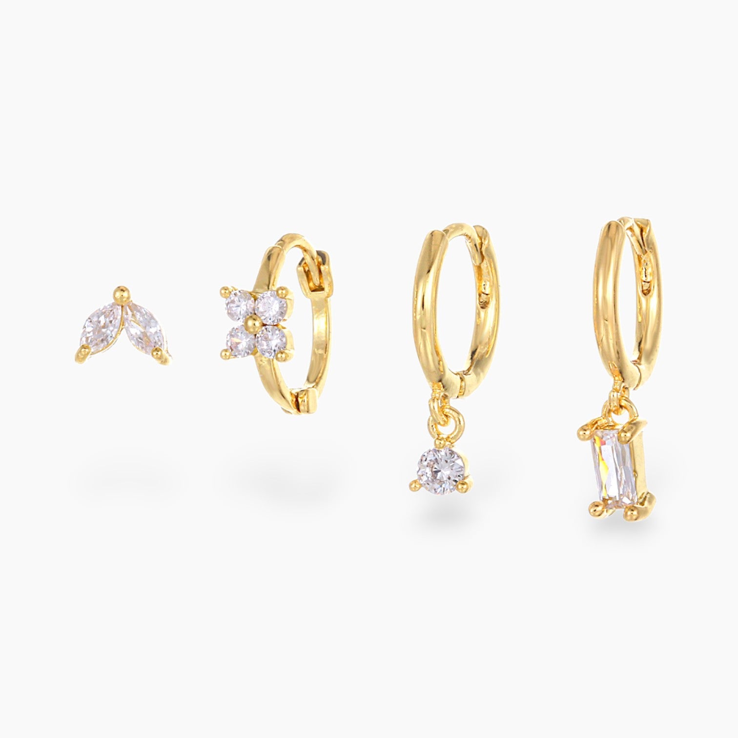 Naviiz Earrings Naviiz Gold  Gold