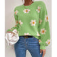 Daisy Puff Sleeve Jumper