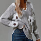 Daisy Knit V-Neck Jumper