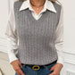 Cable Knit Jumper Vest