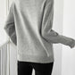 Bow Front V-Neck Jumper