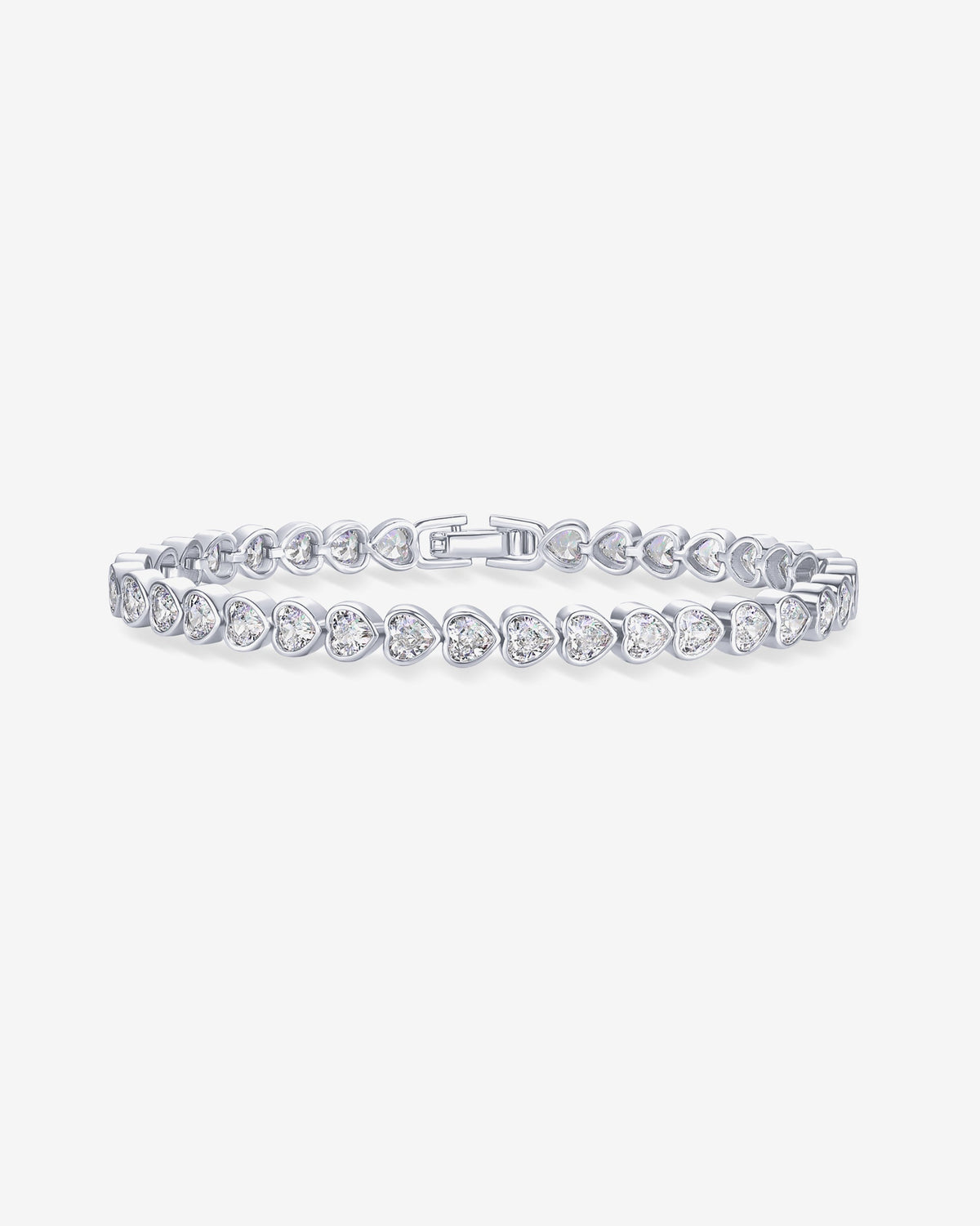 Jewlari Bracelet Naviiz White Gold 6.5 Inches White Gold / 6.5 Inches