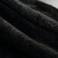 Coat Faux Fur Long with Faux Fur-Lined Hood and Covered Buttons