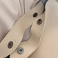 Hobo Bag Faux Leather with Matching Pouch and Adjustable Strap