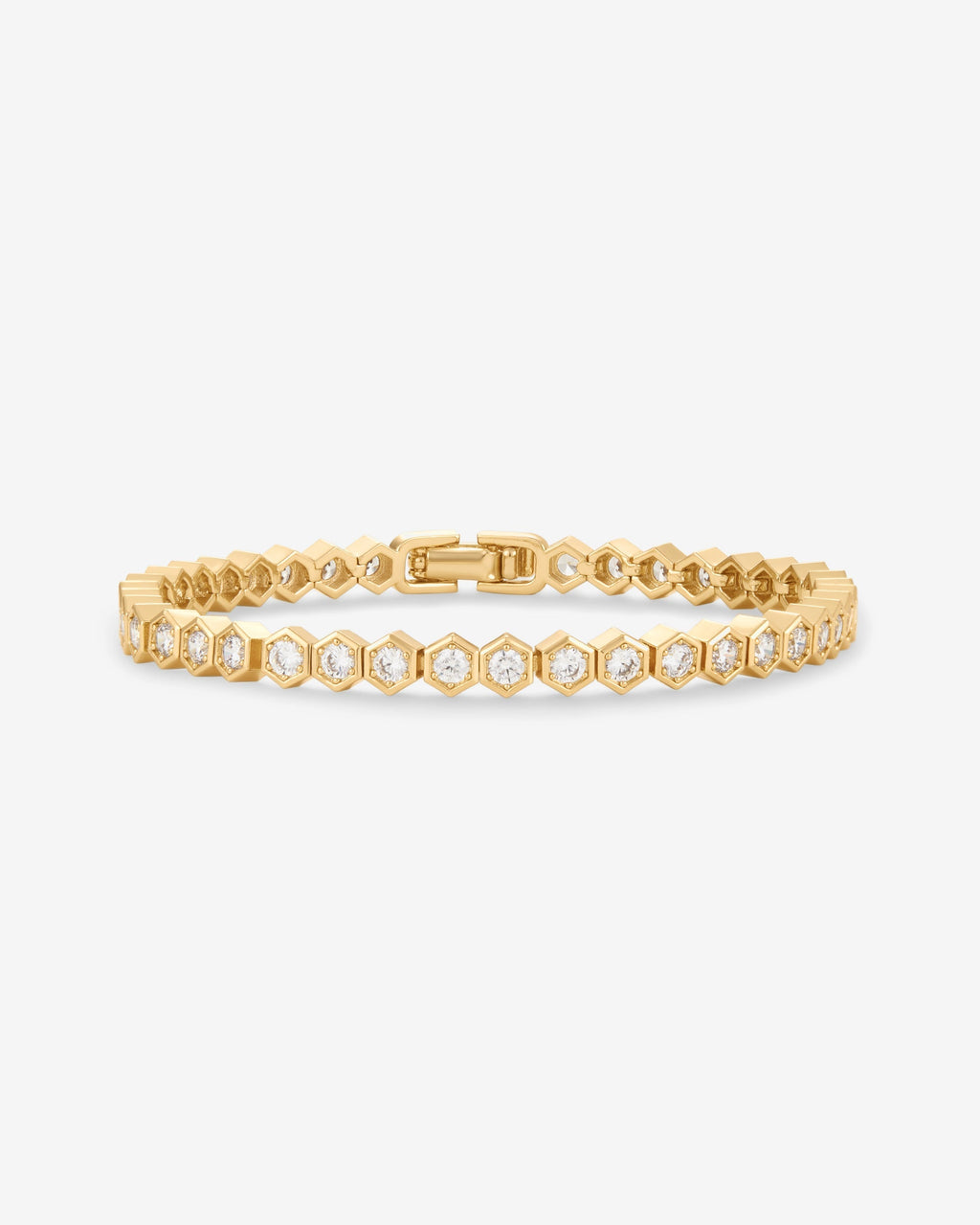 Jewlari Bracelet Naviiz Yellow Gold 6.5 Inches Yellow Gold / 6.5 Inches