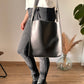 Tote Bag Soft Faux Leather with Magnetic Snap and Sturdy Handles