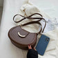Crossbody Bag Faux Leather with Top Handle and Removable Strap