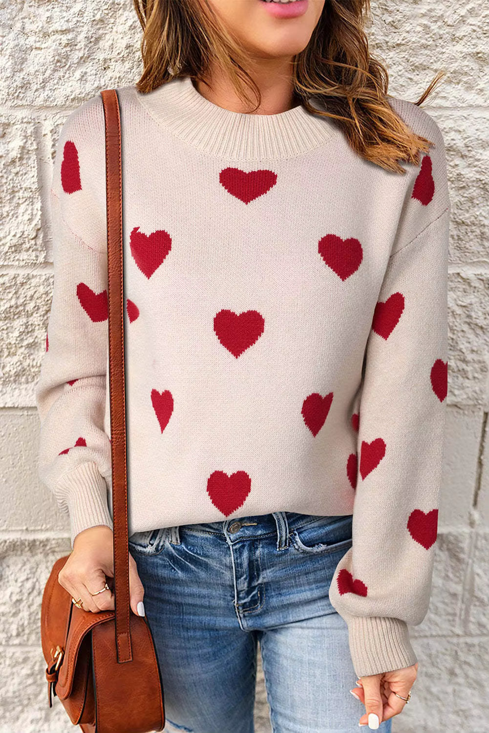 All-Over Heart Jumper