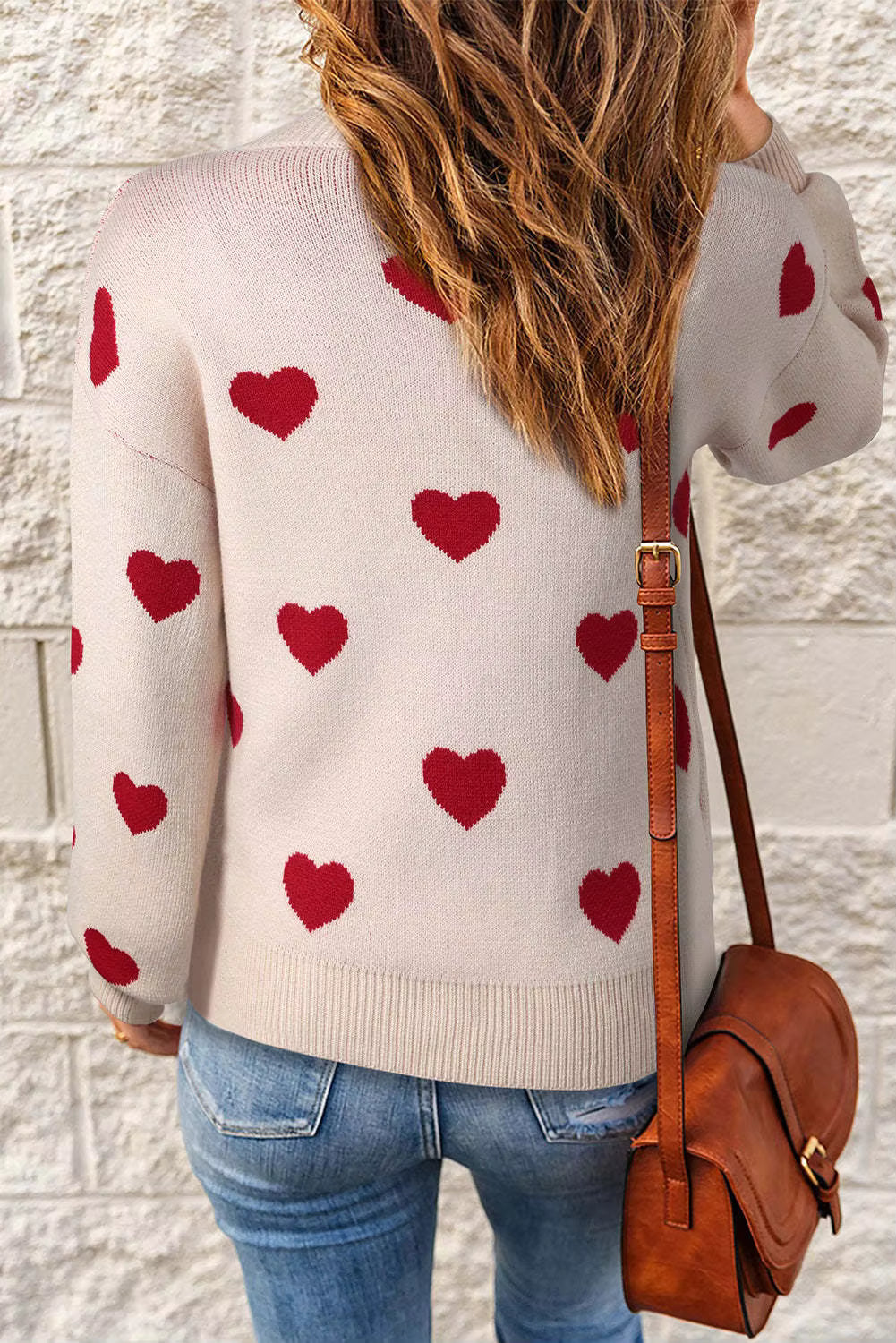 All-Over Heart Jumper