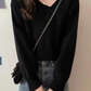 Choker Neck Wrap Jumper